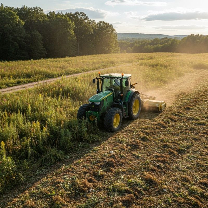 Bush Hog Mowing
