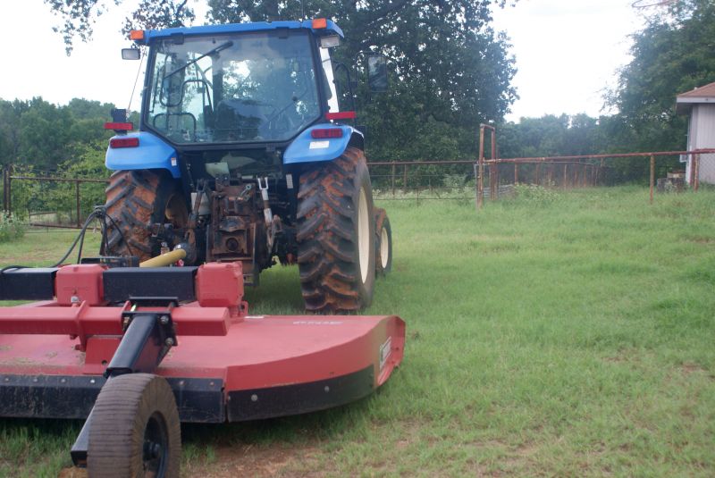 Bush Hog Mowing